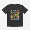 Construction Vehicles Construction Machinery Excavator Trucks Active T-Shirt