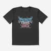 Protect Trans Lives Death Metal Logo Active T-Shirt