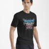 Protect Trans Lives Death Metal Logo Active T-Shirt