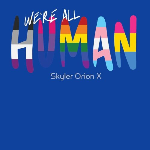 Human: handwritten, various flags, v1: stripes Active T-Shirt
