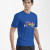 Human: handwritten, various flags, v1: stripes Active T-Shirt