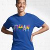 Human: handwritten, various flags, v1: stripes Active T-Shirt