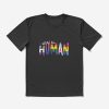 Human: handwritten, various flags, v1: stripes Active T-Shirt