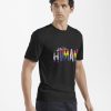 Human: handwritten, various flags, v1: stripes Active T-Shirt
