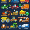 Construction Vehicles Construction Machinery Excavator Trucks Active T-Shirt