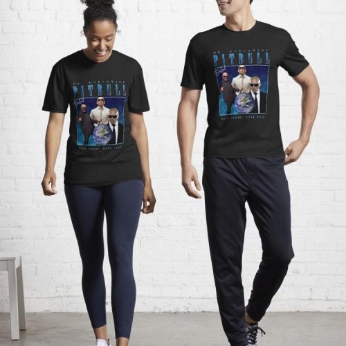 pitbull homage shirt (parody) Active T-Shirt
