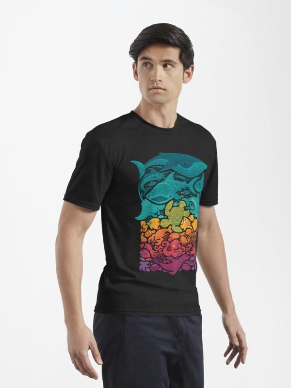 Aquatic Spectrum Active T-Shirt