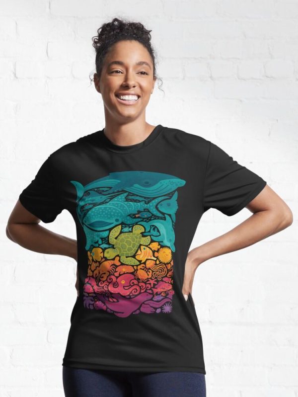 Aquatic Spectrum Active T-Shirt