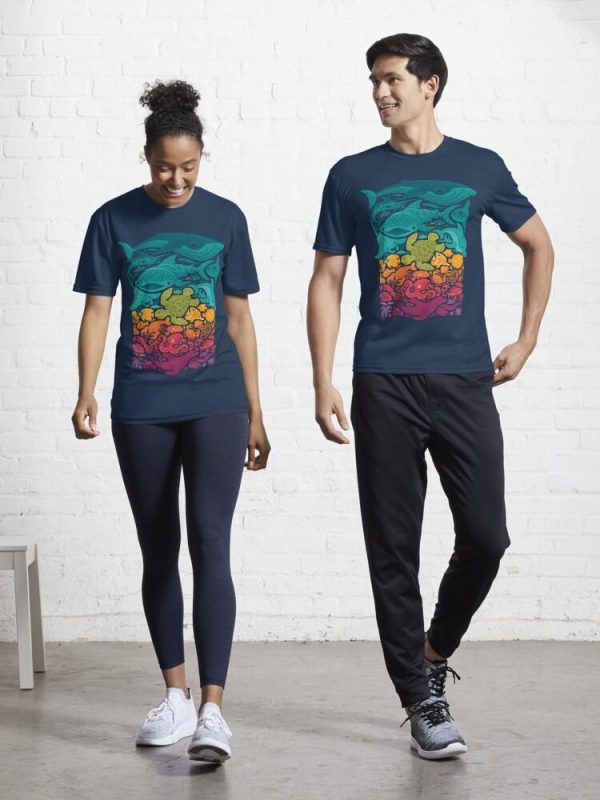 Aquatic Spectrum Active T-Shirt