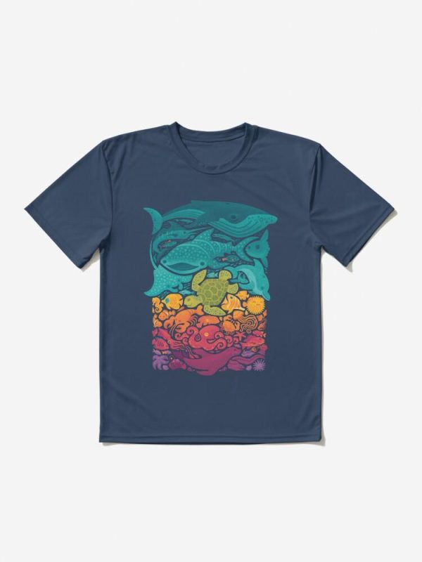 Aquatic Spectrum Active T-Shirt