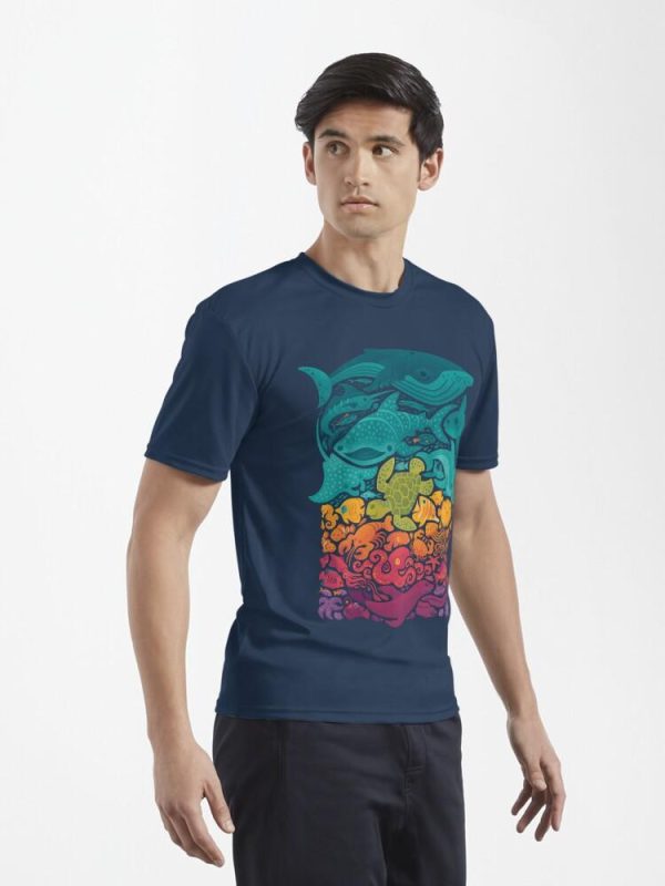 Aquatic Spectrum Active T-Shirt