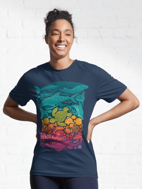 Aquatic Spectrum Active T-Shirt