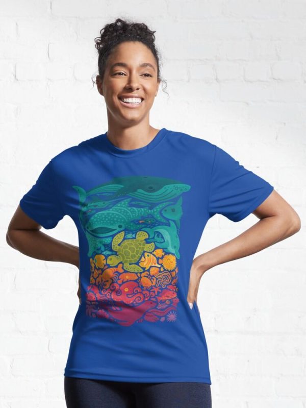 Aquatic Spectrum Active T-Shirt